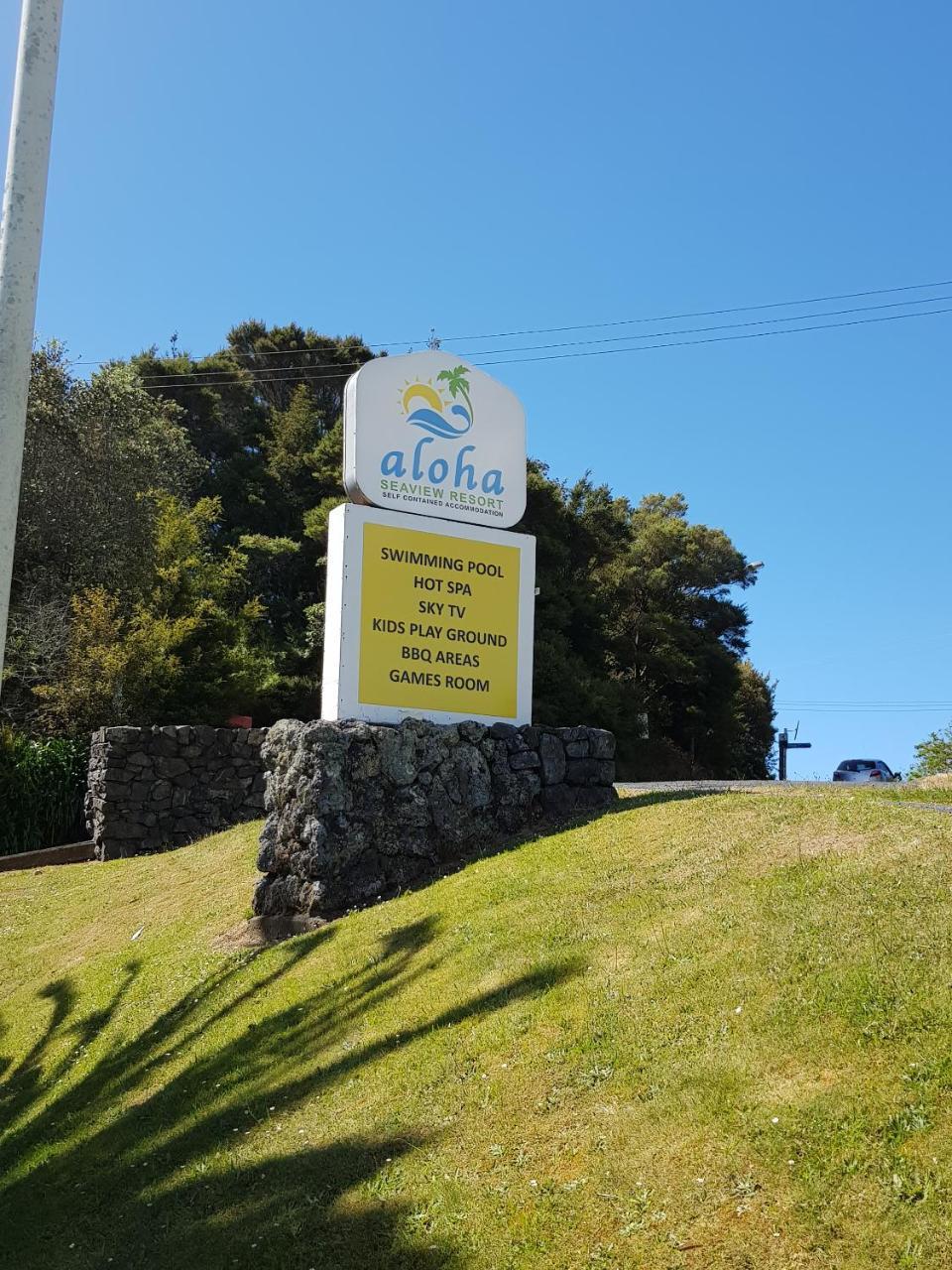 Aloha Seaview Resort Motel Paihia Exterior foto